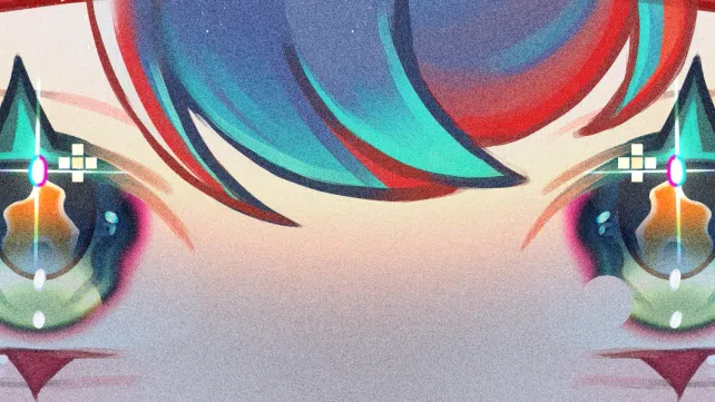 VTuber eye banner from Lynniia's VGen portfolio